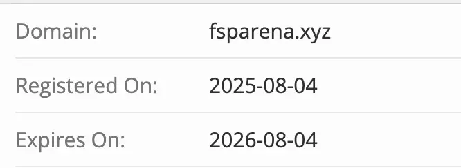 FSP Arena домен домен FSP Arena