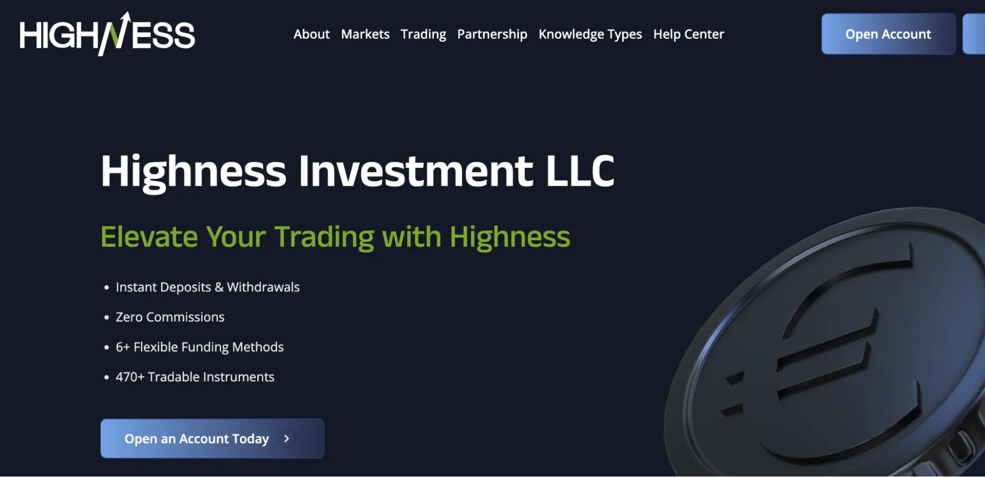Highness Investment LLC развод