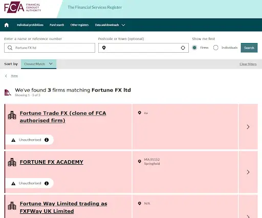 Развод Fortune FX лицензия