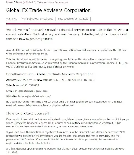 Отзывы Global FX Trade Отзывы Global FX Trade