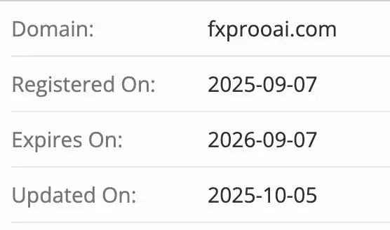 домен ForexAI Pro
