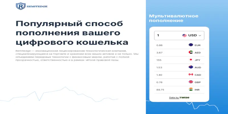 инфо о бирже RemitEdge