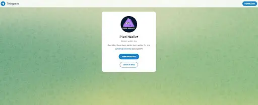 Pixel Wallet Bot Pixel Wallet Bot