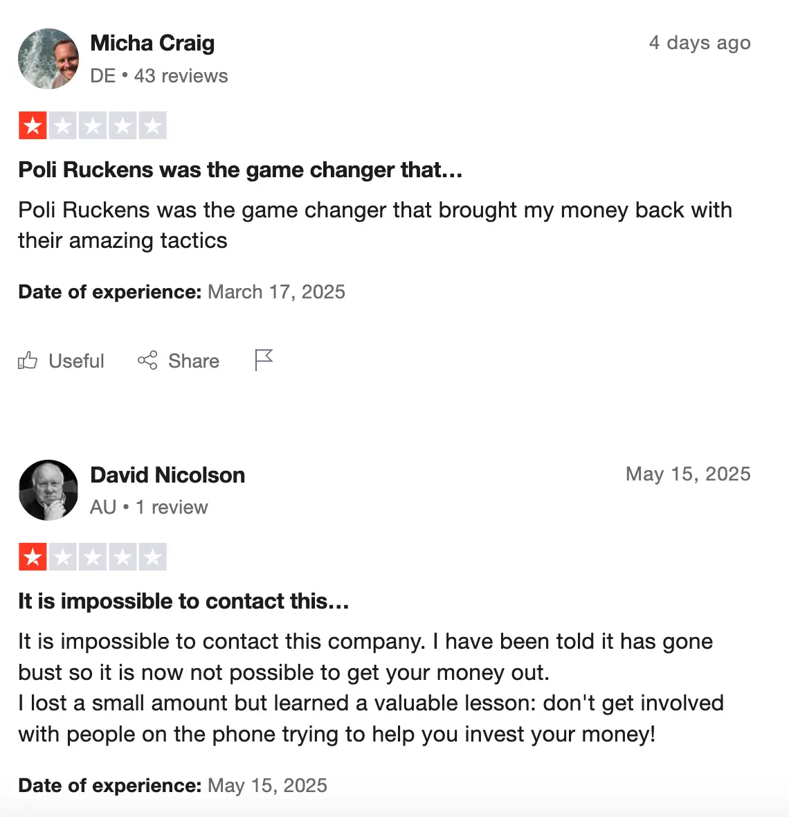 отзывы людей о WinDealAgency