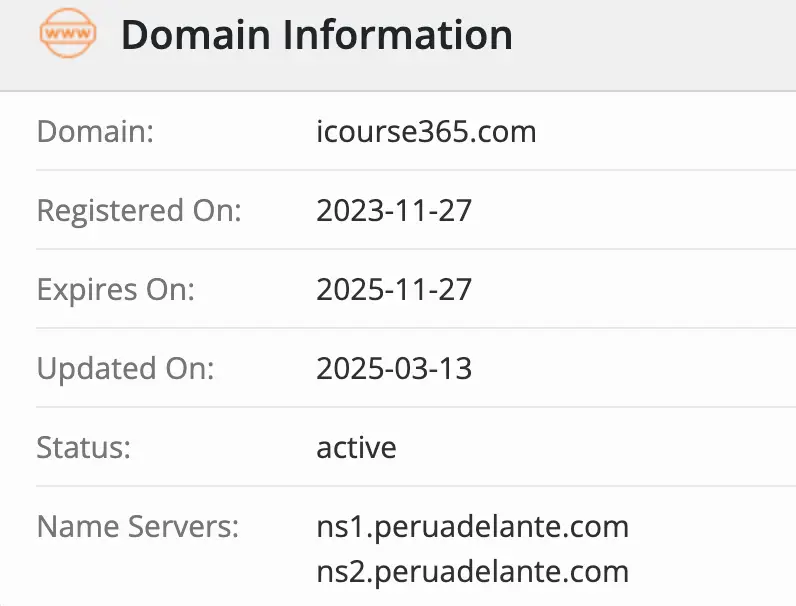 домен Icourse365