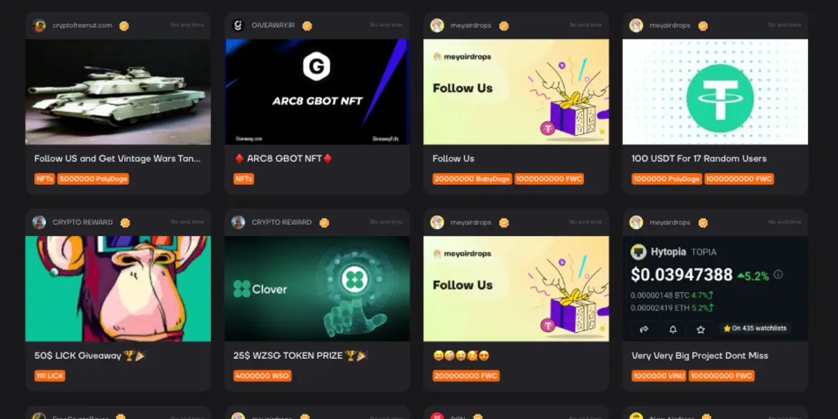 обзор на Giveaway.com