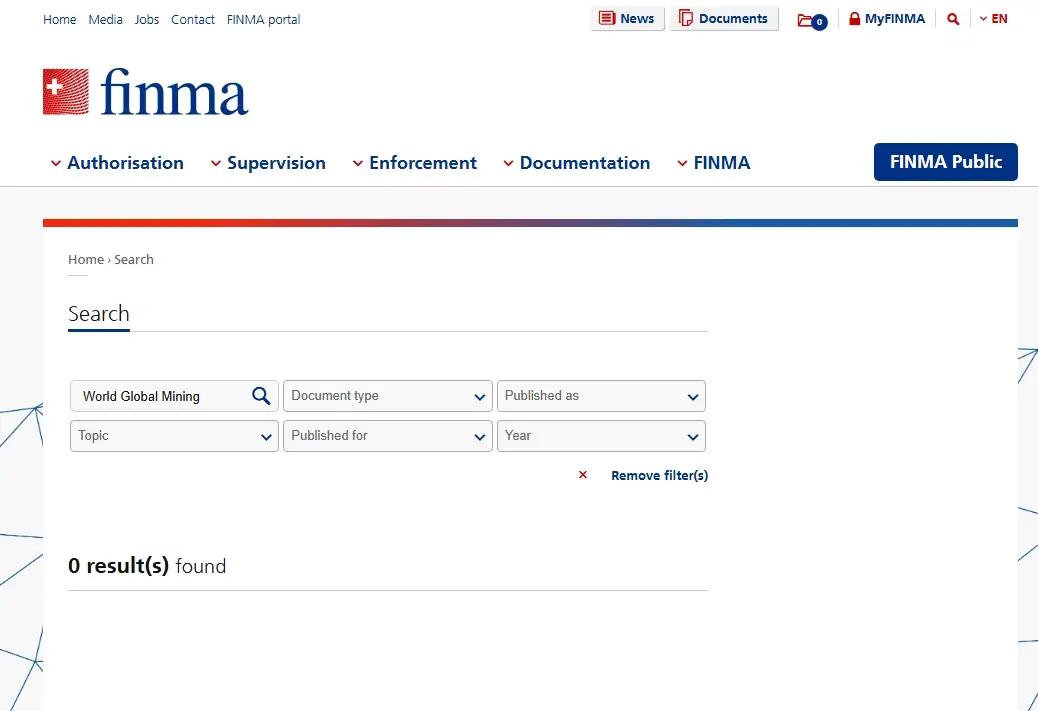 World Global Mining скам